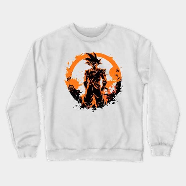 goku Crewneck Sweatshirt by skatermoment